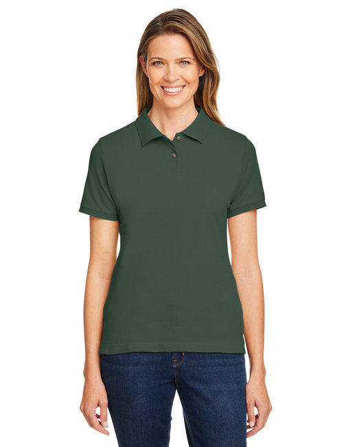 M200W Harriton Ladies' 6 oz. Ringspun Cotton Piqué Short-Sleeve Polo