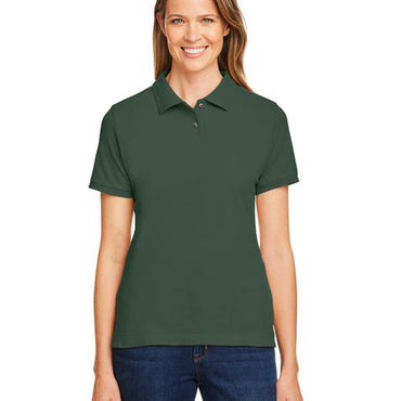 M200W Harriton Ladies' 6 oz. Ringspun Cotton Piqué Short-Sleeve Polo