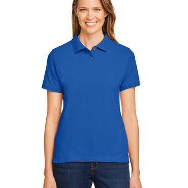 M200W Harriton Ladies' 6 oz. Ringspun Cotton Piqué Short-Sleeve Polo