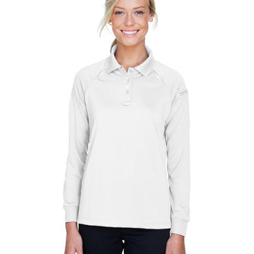 M211LW Harriton Ladies' Advantage Snag Protection Plus Long-Sleeve Tactical Polo