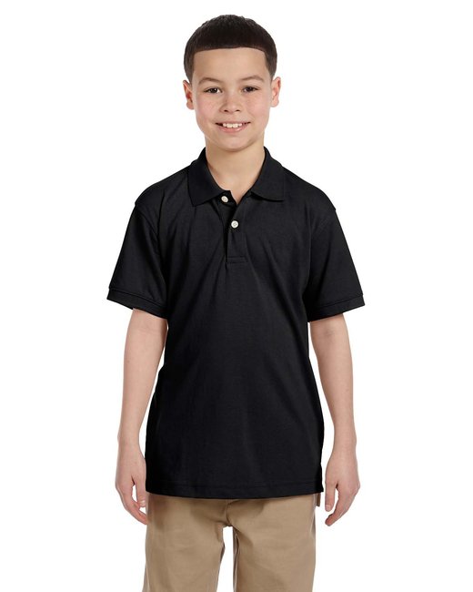 M265Y Harriton Youth 5.6 oz. Easy Blend™ Polo