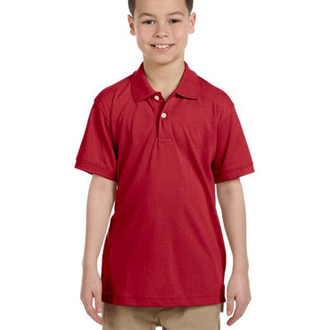 M265Y Harriton Youth 5.6 oz. Easy Blend™ Polo