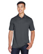 M345 Harriton Men's Advantage Snag Protection Plus IL Snap Placket Polo