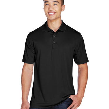 M345 Harriton Men's Advantage Snag Protection Plus IL Snap Placket Polo