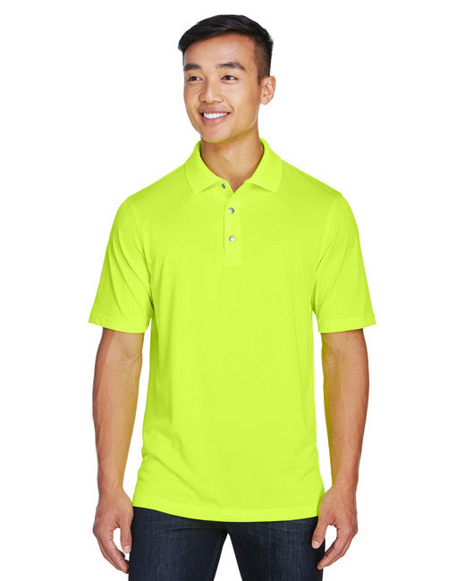 M345 Harriton Men's Advantage Snag Protection Plus IL Snap Placket Polo