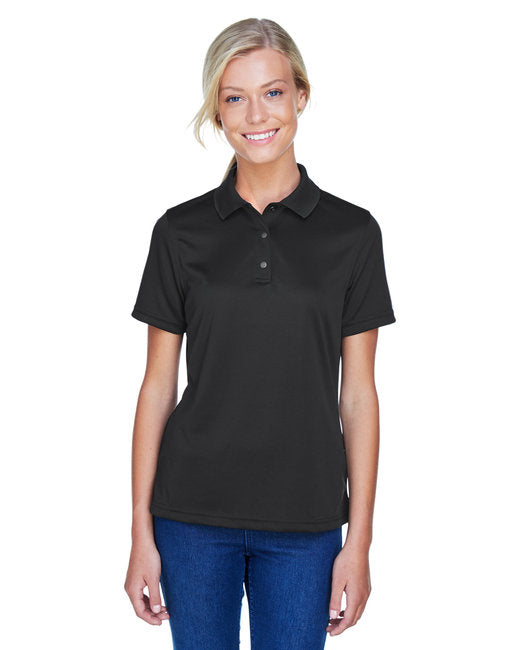 M345W Harriton Ladies' Advantage Snag Protection Plus IL Snap Placket Polo