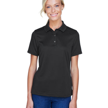 M345W Harriton Ladies' Advantage Snag Protection Plus IL Snap Placket Polo