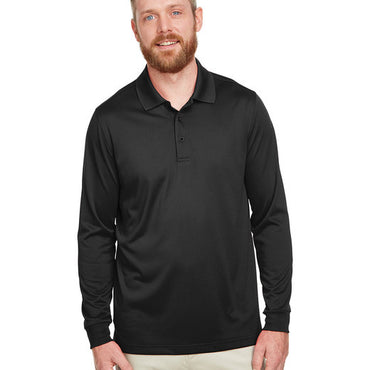 M348LT Harriton Men's Tall Advantage Long Sleeve Snag Protection Plus IL Polo