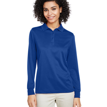 M348LW Harriton Ladies' Advantage Snag Protection Plus IL Long Sleeve Polo