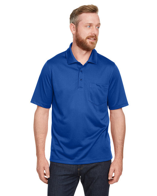 M348P Harriton Men's Advantage Snag Protection Plus IL Pocket Polo