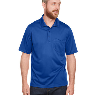 M348P Harriton Men's Advantage Snag Protection Plus IL Pocket Polo