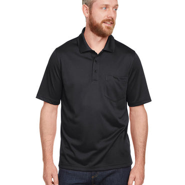 M348P Harriton Men's Advantage Snag Protection Plus IL Pocket Polo