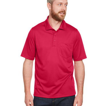 M348P Harriton Men's Advantage Snag Protection Plus IL Pocket Polo