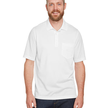 M348P Harriton Men's Advantage Snag Protection Plus IL Pocket Polo