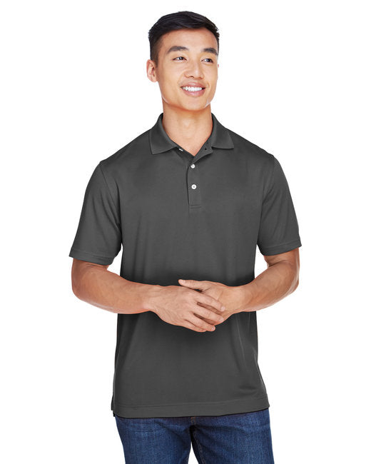 M353 Harriton Men's Double Mesh Polo