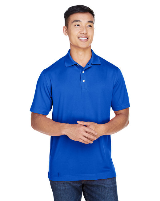 M353 Harriton Men's Double Mesh Polo