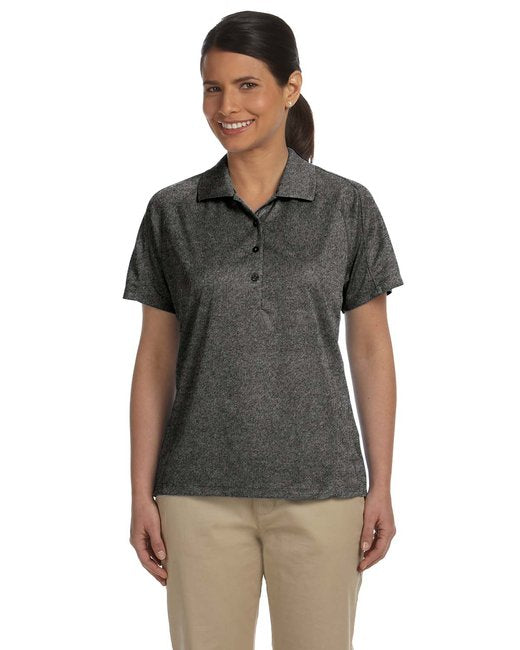 M374W Harriton Ladies' 3.8 oz. Polytech Mesh Insert Polo