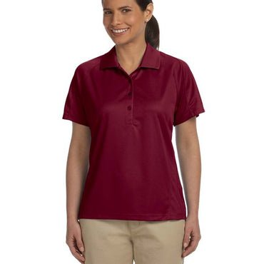 M374W Harriton Ladies' 3.8 oz. Polytech Mesh Insert Polo