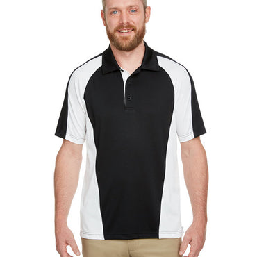 M385 Harriton Men's Advantage Snag Protection Plus IL Colorblock Polo