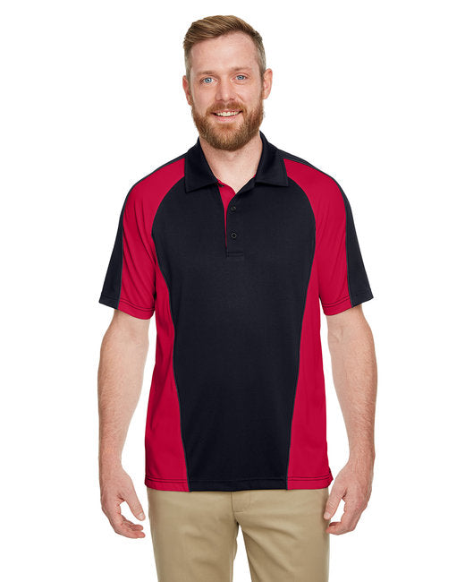 M385 Harriton Men's Advantage Snag Protection Plus IL Colorblock Polo