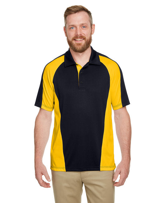 M385 Harriton Men's Advantage Snag Protection Plus IL Colorblock Polo