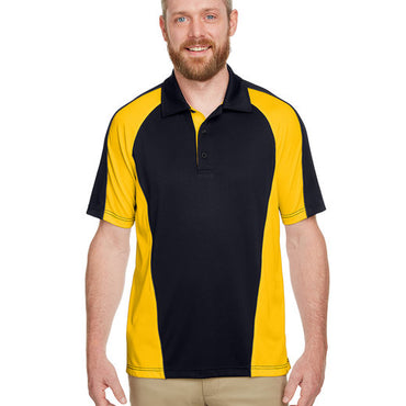 M385 Harriton Men's Advantage Snag Protection Plus IL Colorblock Polo