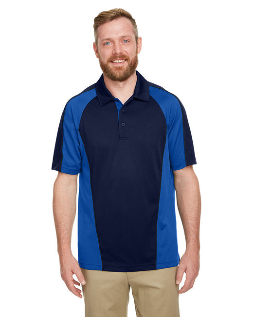 M385 Harriton Men's Advantage Snag Protection Plus IL Colorblock Polo