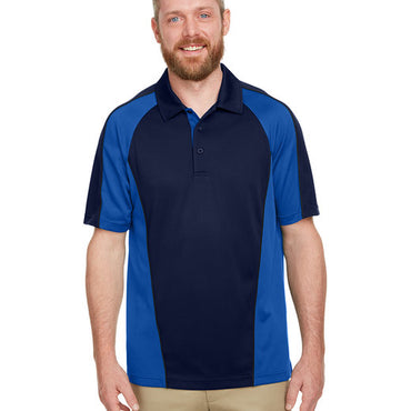 M385 Harriton Men's Advantage Snag Protection Plus IL Colorblock Polo