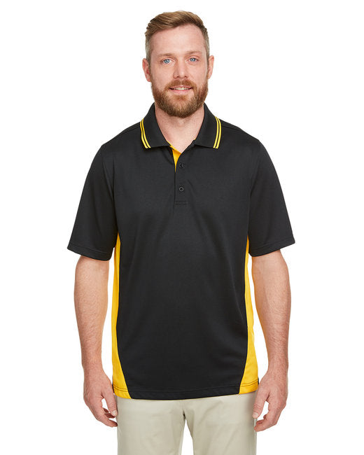 M386 Harriton Men's Flash Snag Protection Plus IL Colorblock Polo