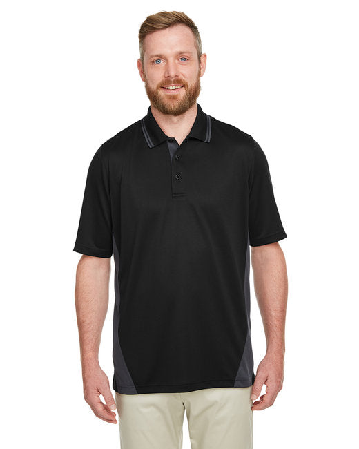 M386 Harriton Men's Flash Snag Protection Plus IL Colorblock Polo