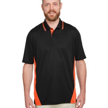 M386 Harriton Men's Flash Snag Protection Plus IL Colorblock Polo