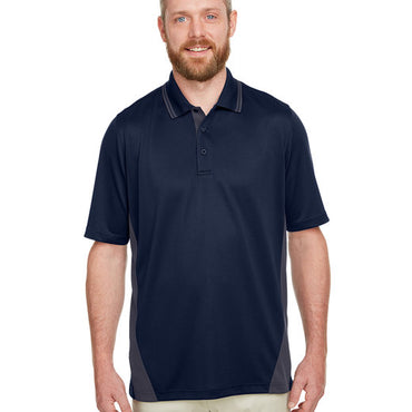 M386 Harriton Men's Flash Snag Protection Plus IL Colorblock Polo