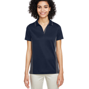 M386W Harriton Ladies' Flash Snag Protection Plus IL Colorblock Polo