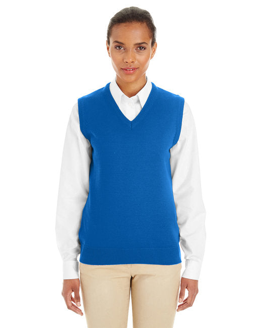 M415W Harriton Ladies' Pilbloc™ V-Neck Sweater Vest