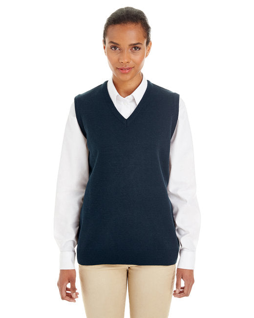 M415W Harriton Ladies' Pilbloc™ V-Neck Sweater Vest