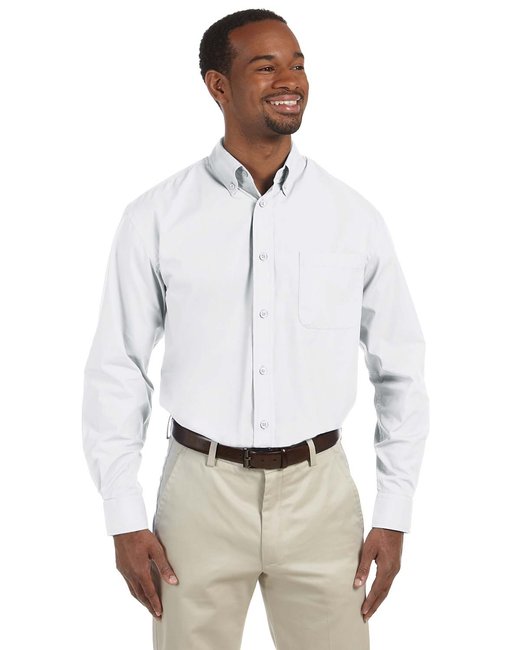 M510 Harriton Men's 3.1 oz. Essential Poplin