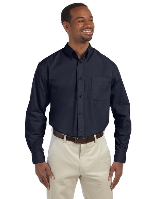 M510T Harriton Men's Tall 3.1 oz. Essential Poplin