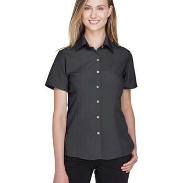 M560W Harriton Ladies' Barbados Textured Camp Shirt