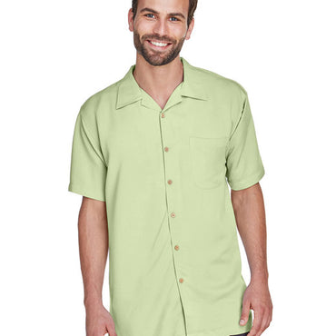 M570 Harriton Men's Bahama Cord Camp Shirt