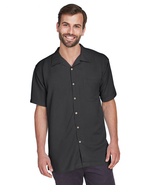 M570 Harriton Men's Bahama Cord Camp Shirt