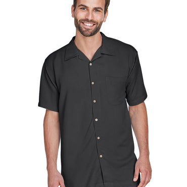 M570 Harriton Men's Bahama Cord Camp Shirt