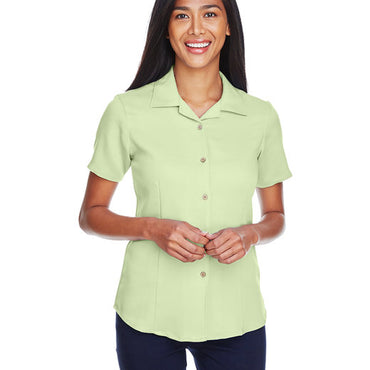 M570W Harriton Ladies' Bahama Cord Camp Shirt