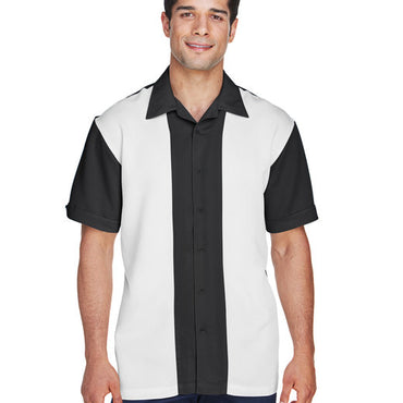 M575 Harriton Men's Two-Tone Camp Shirt