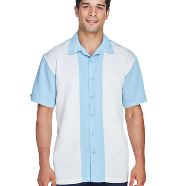 M575 Harriton Men's Two-Tone Camp Shirt