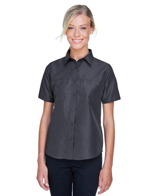 M580W Harriton Ladies' Key West Short-Sleeve Performance Staff Shirt