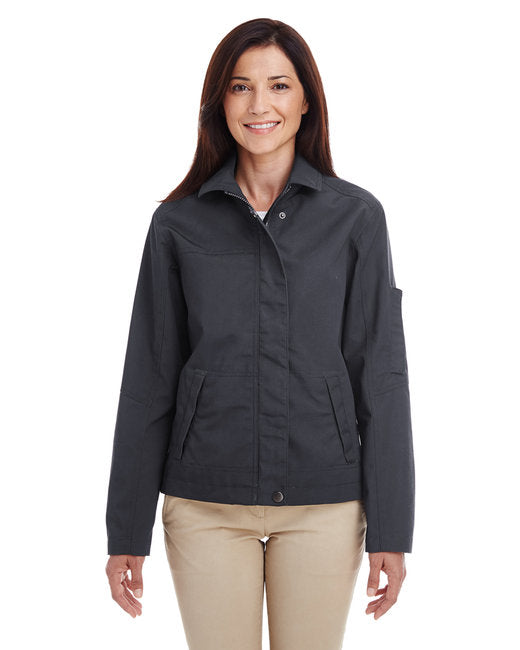 M705W Harriton Ladies' Auxiliary Canvas Work Jacket