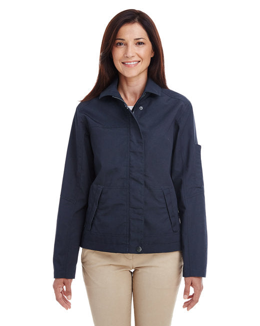 M705W Harriton Ladies' Auxiliary Canvas Work Jacket