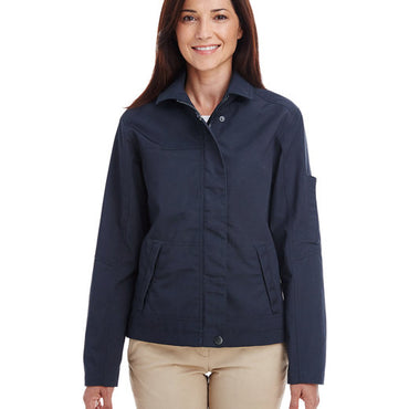 M705W Harriton Ladies' Auxiliary Canvas Work Jacket