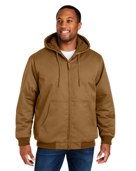 M722T Harriton Men's Tall ClimaBloc® Heavyweight Hooded Full-Zip Jacket