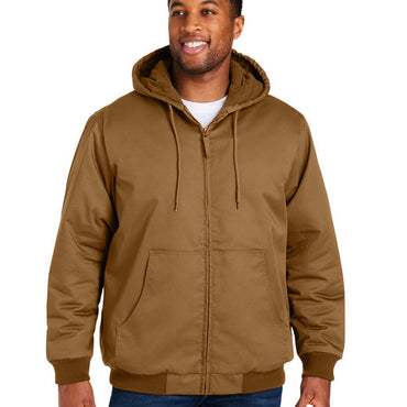 M722T Harriton Men's Tall ClimaBloc® Heavyweight Hooded Full-Zip Jacket